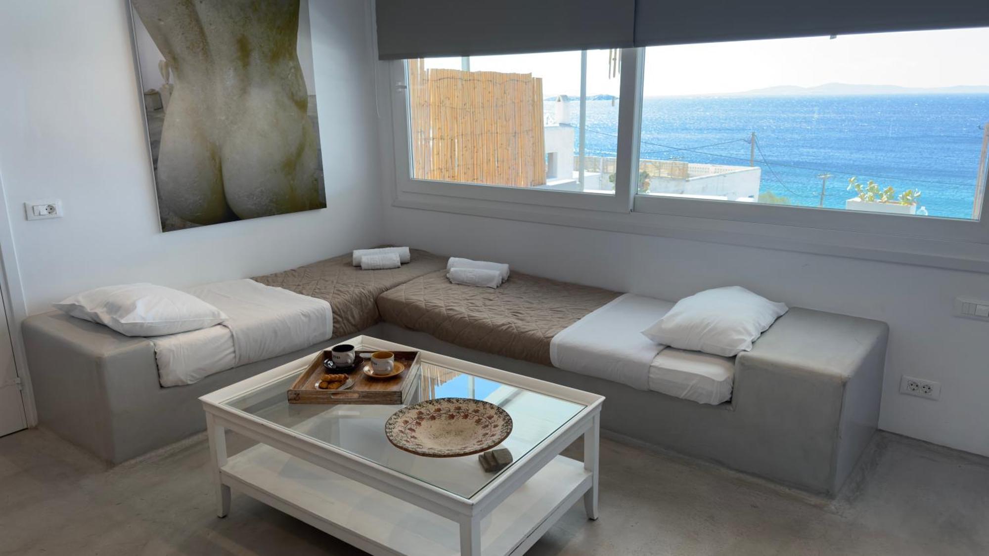 Mykonos Tourlos Nests - Sea View Escape Apartment Exterior photo