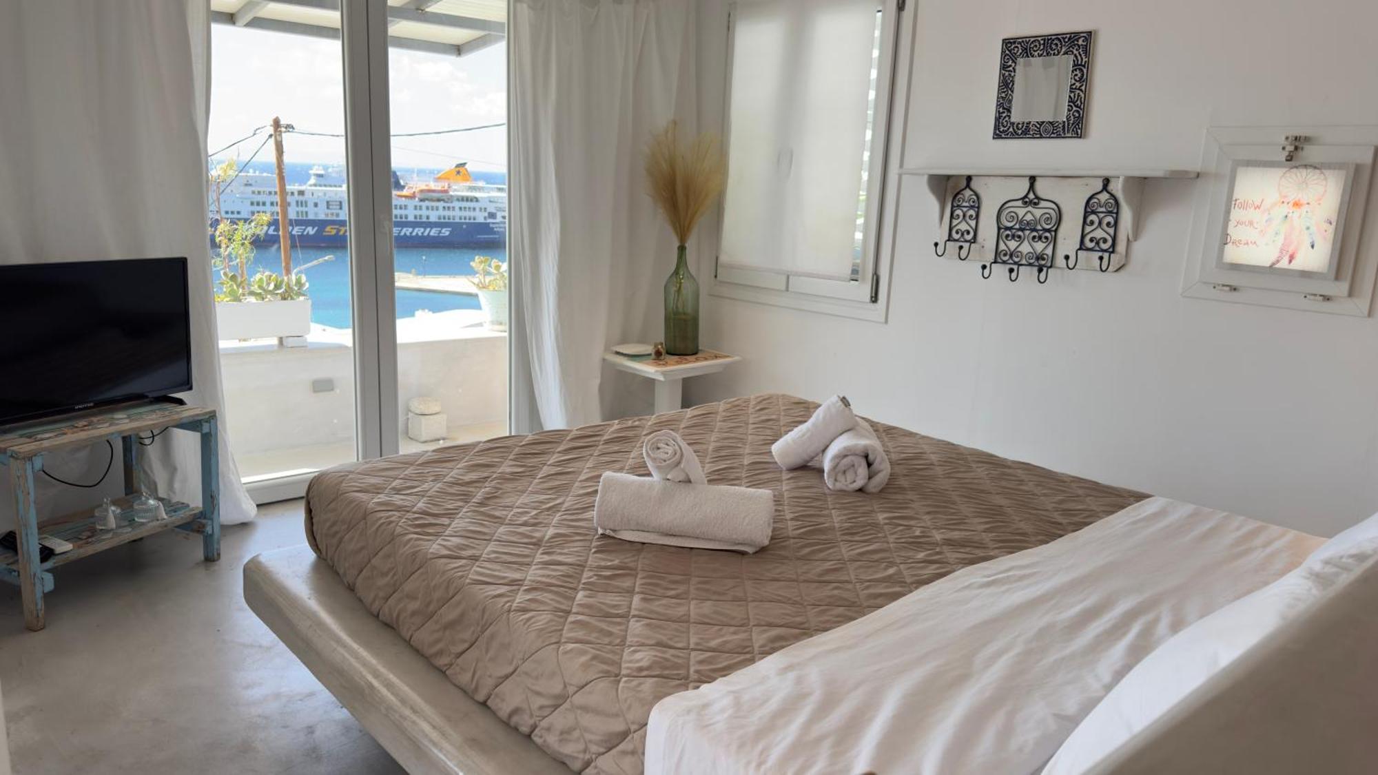 Mykonos Tourlos Nests - Sea View Escape Apartment Exterior photo