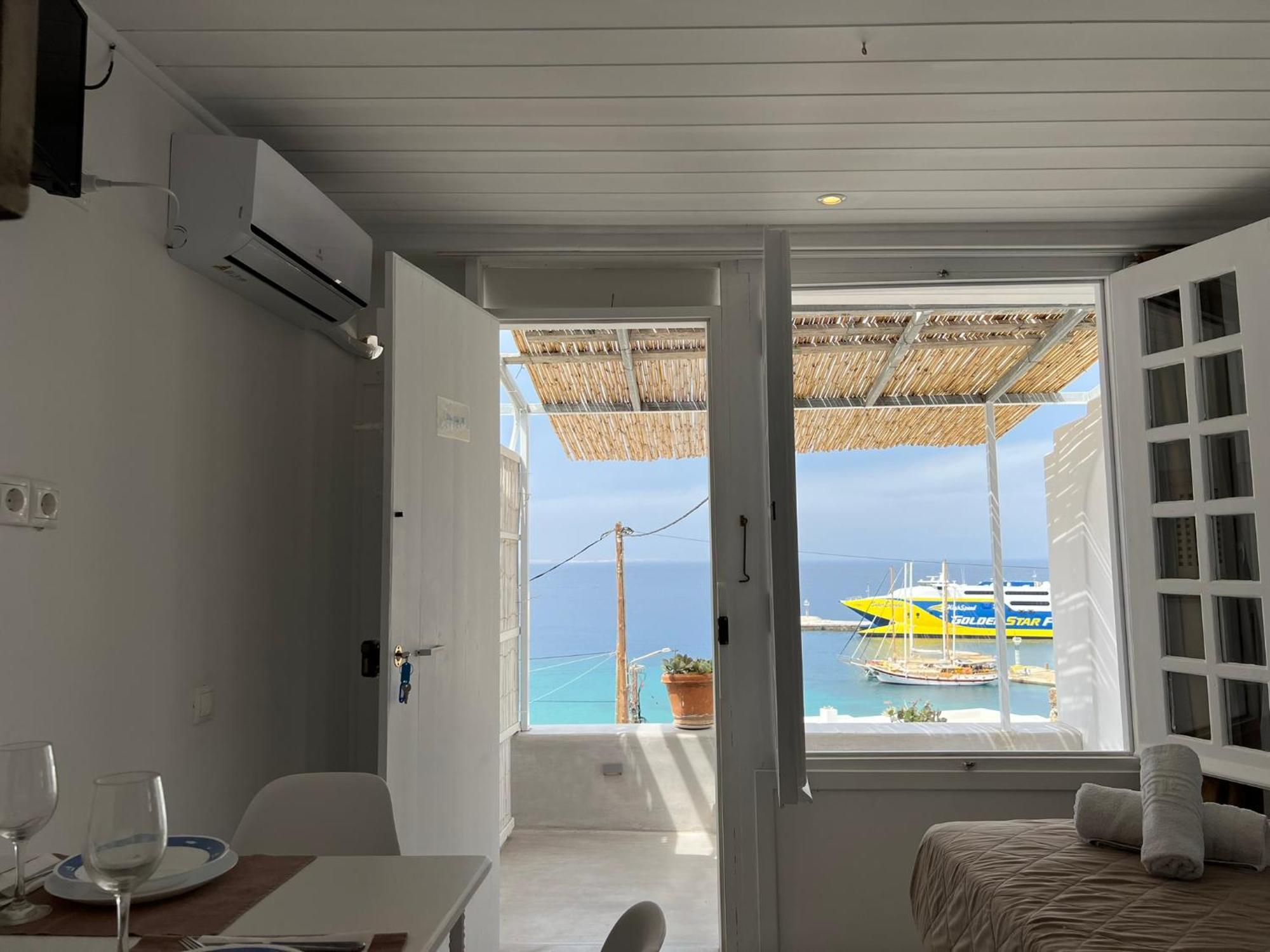 Mykonos Tourlos Nests - Sea View Escape Apartment Exterior photo